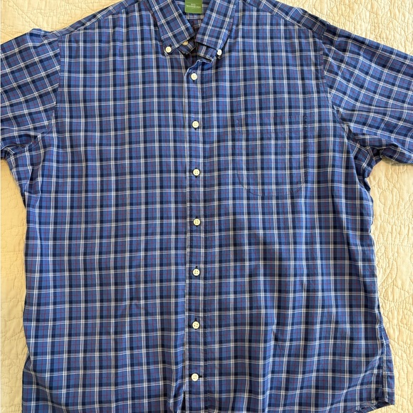 Sid Mashburn Blue Casual Button Down Shirt - Picture 1 of 7